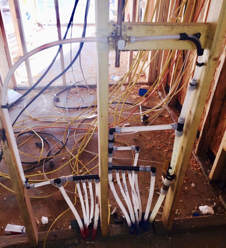 Floor Plumbing Installation detail